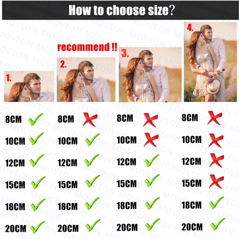 Customized Photo/Text Moon Lamp personalized Rechargeable Night Light Holiday valentine mother's day Kids friends gift - Image 6