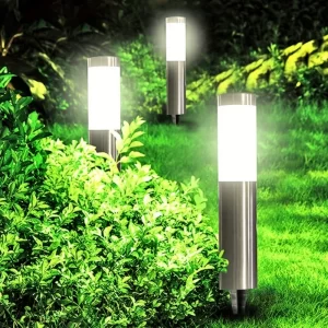Solar Lights Outdoor Garden Solar Powered Waterproof Motion Sensor Pathway Light Landscape Path Yard Backyard Lawn Lamp