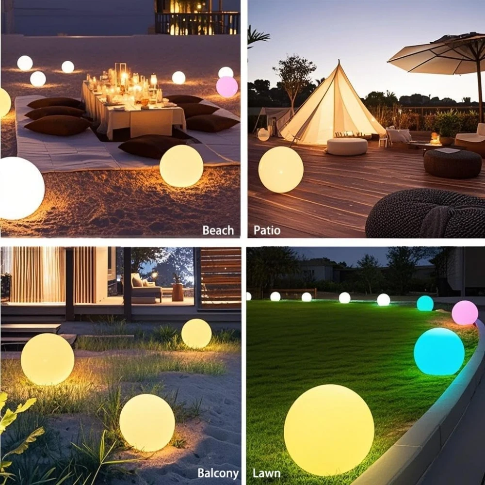 Solar Globe Light Outdoor Waterproof Solar Balls for Garden Globe Floor Atmosphere Lamp for Wedding Christmas Party Garden Decor - Image 3